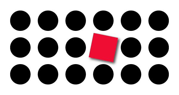 Illistration af lukkethed