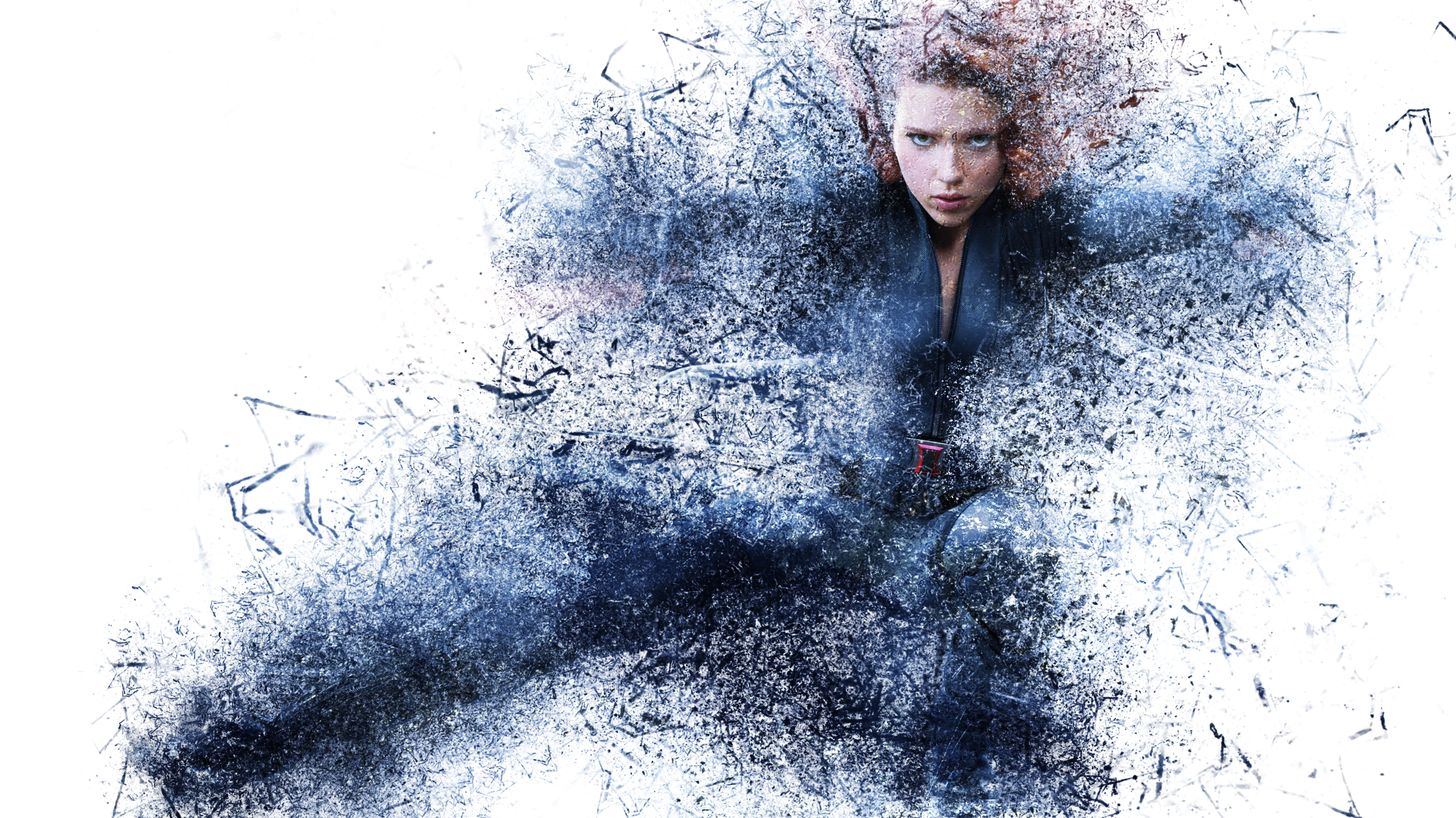 Black Widow efter under snap