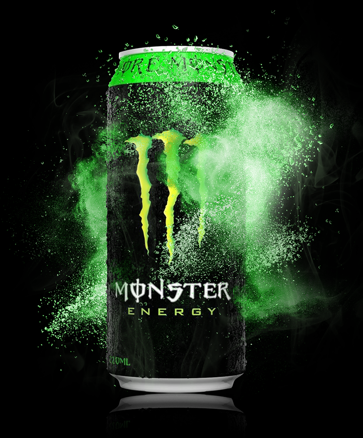Monster energy med effekt